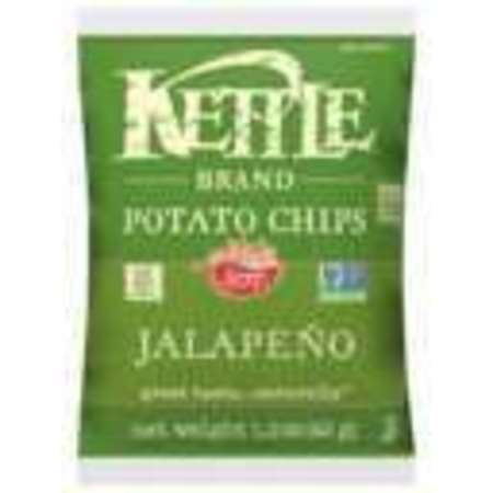 KETTLE FOODS Kettle Potato Chip Jalapeno 1.5 oz., PK24 803078
